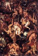 Frans Francken II The Damned Being Cast into Hell Germany oil painting artist